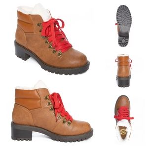 TRUE CRAFT Mintey Hiking/Combat Boots